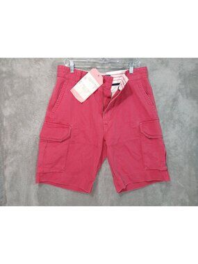 Polo Ralph Lauren Shorts Mens 32 Nantucket Red Cargo Gellar Fatigue High Rise